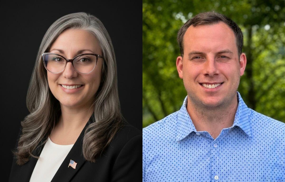 City Council Ward 7 candidates Christina Hardesty, left, and John Dewey Robinson. (Contributed)
