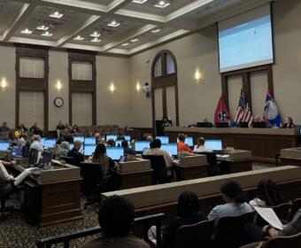 Montgomery County Commission's informal meeting held on Sept. 8, 2026. (Jazmin Logan)