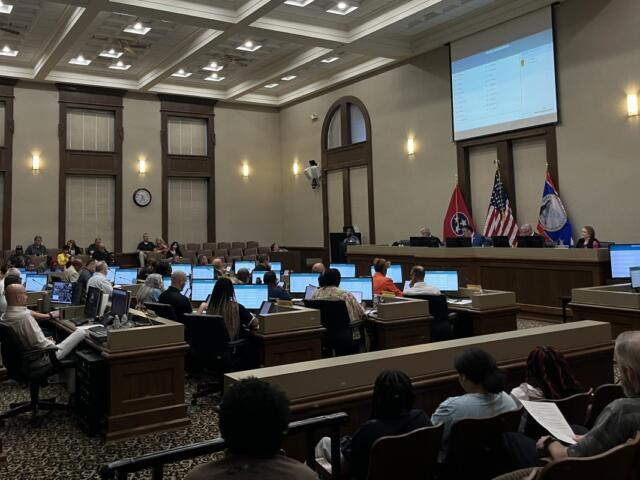 Montgomery County Commission's informal meeting held on Sept. 8, 2026. (Jazmin Logan)