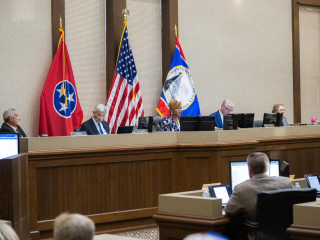 Rashidah Leverett at the Montgomery County Commission on September 14, 2026 (Wesley Irvin).