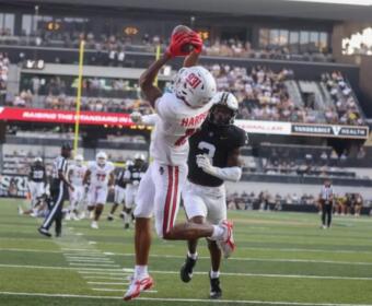Austin Peay State University football gave Vanderbilt everything it wanted and more, ultimately falling in a 28-9 contest at FirstBank Stadium in the Governors 2026 road opener (Knox Rives, APSU Athletics)
