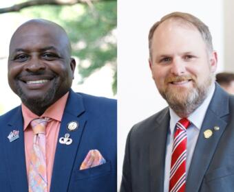 State House candidates Rep. Ronnie Glynn, left, and Chris Lanier. (Contributed)