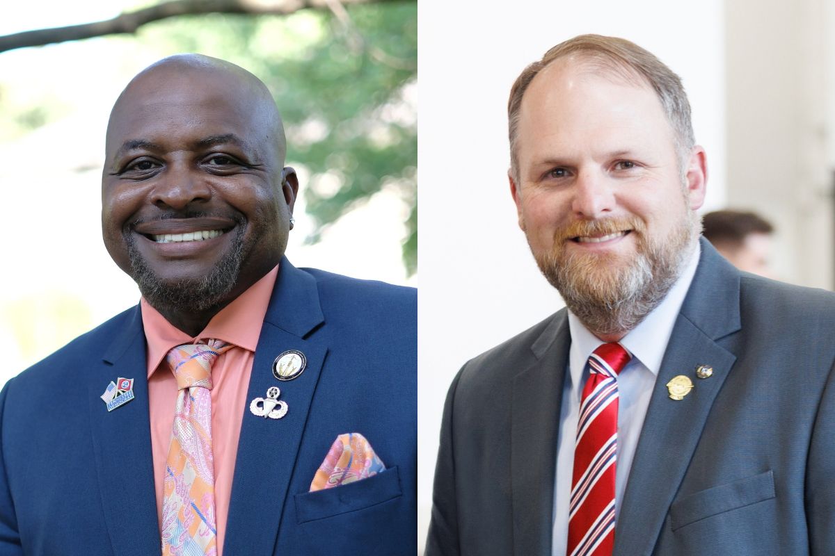 State House candidates Rep. Ronnie Glynn, left, and Chris Lanier. (Contributed)