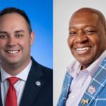 State House candidates Rep. Aron Maberry, left, and Garfield Scott. (Contributed)