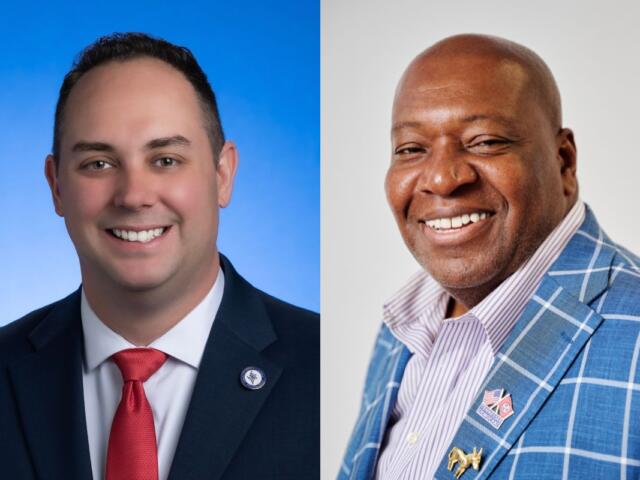 State House candidates Rep. Aron Maberry, left, and Garfield Scott. (Contributed)