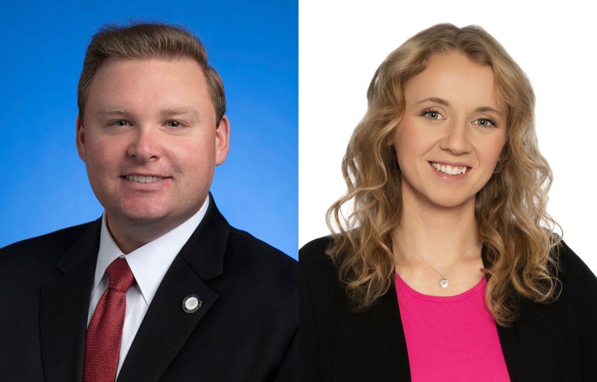 State House candidates Rep. Michael Lankford, left, and Allie Phillips. (Contributed)