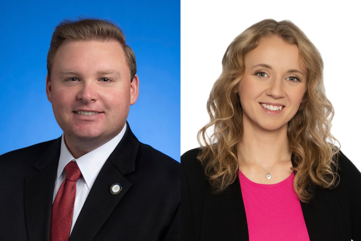 State House candidates Rep. Michael Lankford, left, and Allie Phillips. (Contributed)
