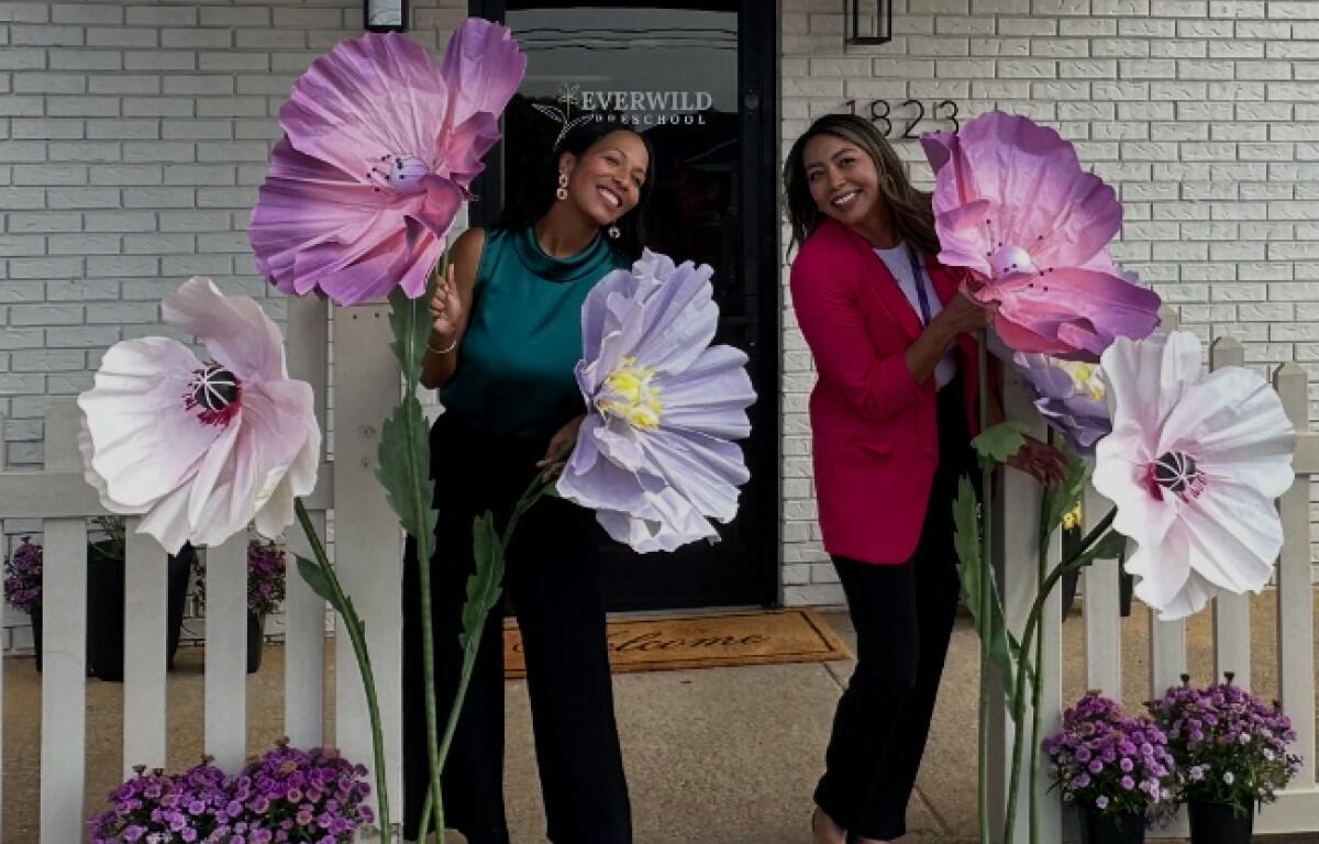 Everwild Preschool owners Dr. April Poindexter and Anna Sauafea. (Everwild Preschool, Contributed)