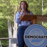 Jerri Green at the Blue South BBQ in Clarksville on Sept. 26, 2026. (Patricia Galarza)