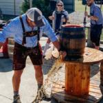 Patrons enjoy Oktoberfest at Star Spangled Brewing Co. in 2021. (Contributed)