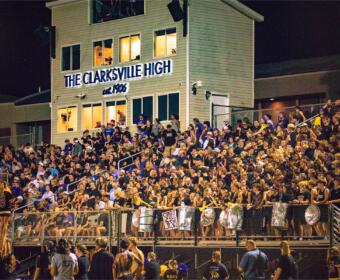 Clarksville High defeated Rossview 27-0 on Sep. 5, 2026, for the Warfield Shield. (Patrick Smith)