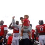 Austin Peay celebrates after defeating UT Martin on Saturday, September 26, 2026. (APSU Athletics, Contributed)