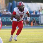 Chris Parson runs with the ball against West Florida on September 19, 2026. (Knox Rives, APSU Athletics).