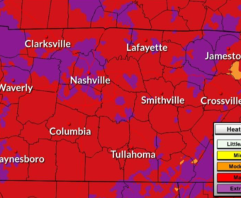 Heat Advisory information from the National Weather Service through Saturday. (NWS, contributed)