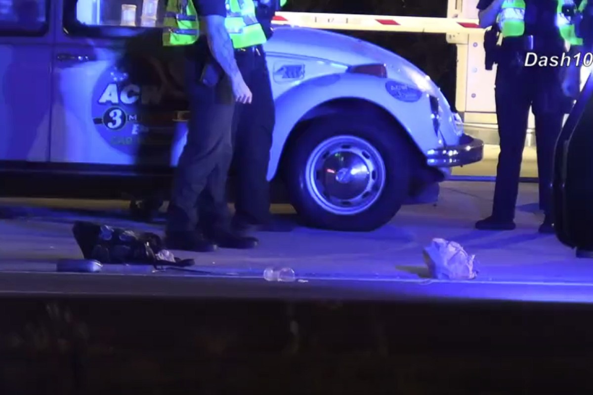 A pedestrian was hit by a vehicle on Fort Campbell Boulevard on Sept. 23, 2026. (Enrique Hernandez, Dash 10 Media)