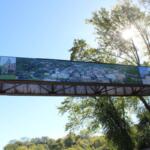 The Clarksville Arts and Heritage Council unveils a beautification project for the Crossland Avenue train trestle on Oct. 5, 2026. (City of Clarksville, contributed)