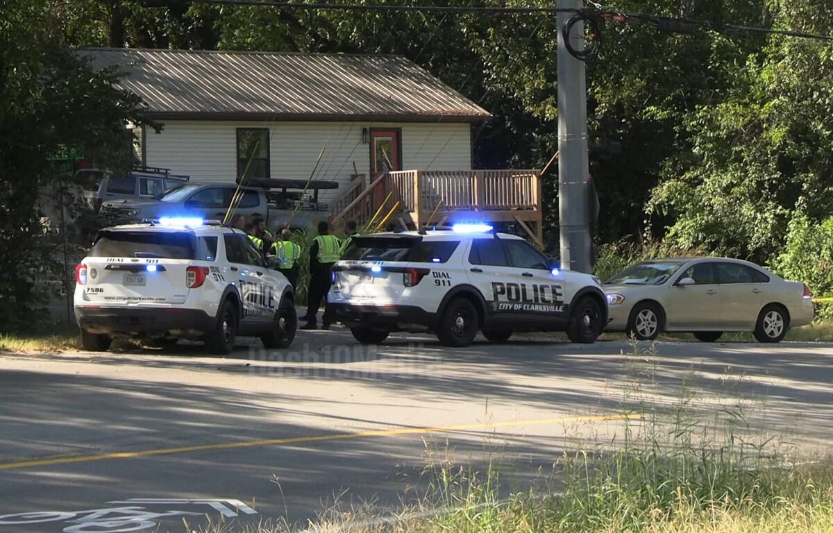 A motorcyclist was found dead on the side of Parham Drive on Oct. 8, 2026. (Enrique Hernandez, Dash 10 Media)
