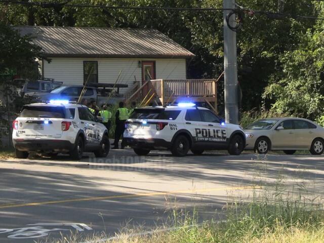 A motorcyclist was found dead on the side of Kraft Street on Oct. 8, 2026. (Enrique Hernandez, Dash 10 Media)