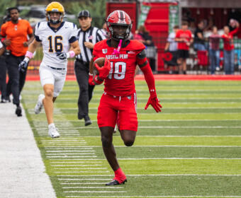 APSU v. New Haven Football Game on October 2, 2026 (Wesley Irvin).