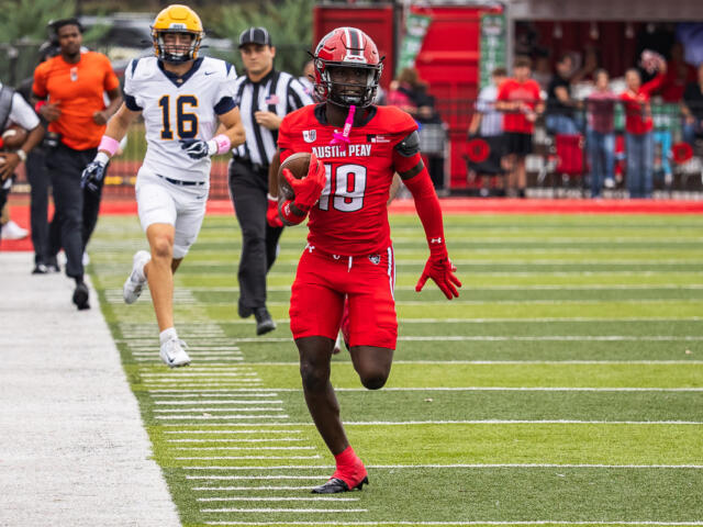 APSU v. New Haven Football Game on October 2, 2026 (Wesley Irvin).
