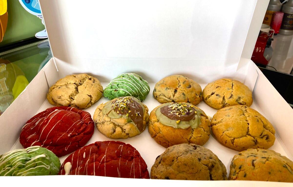 Various cookie selections from Chillville Bakery & Boba at 1243 Rossview Plaza in Clarksville. (Christian Brown)