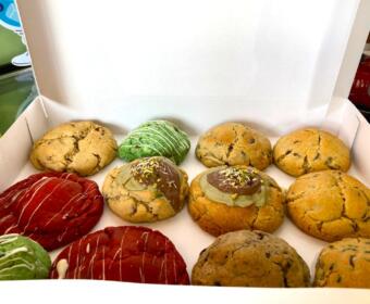 Various cookie selections from Chillville Bakery & Boba at 1243 Rossview Plaza in Clarksville. (Christian Brown)