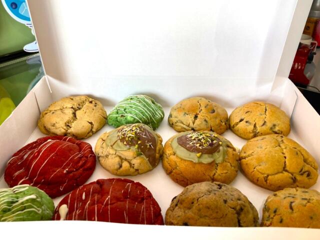 Various cookie selections from Chillville Bakery &amp; Boba at 1243 Rossview Plaza in Clarksville. (Christian Brown)