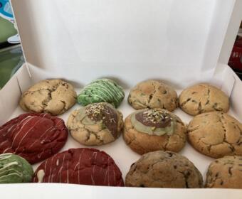 Various cookie selections from Chillville Bakery & Boba at 1243 Rossview Plaza in Clarksville. (Christian Brown)