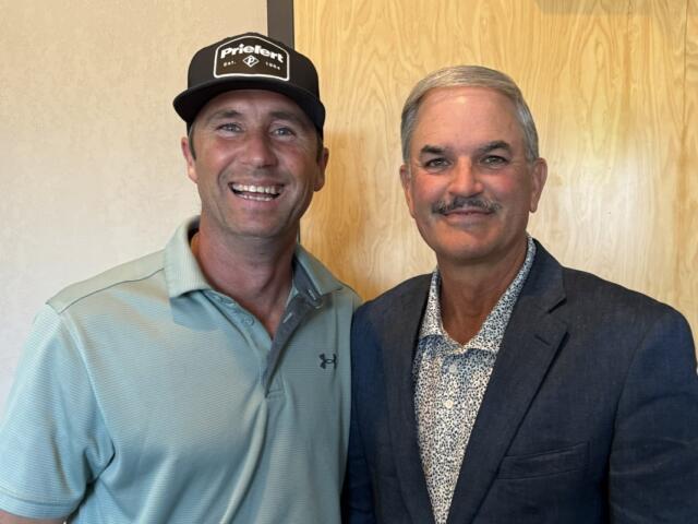 Cory Rasch, left, and Charlie Koon.