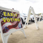 First day of early voting in Clarksville on Wednesday, Oct. 14, 2026. (Wesley Irvin)