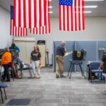 First day of early voting in Clarksville on Wednesday, Oct. 14, 2026. (Wesley Irvin)