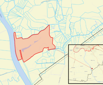 Land donated for a new Montgomery County Park. At left is the Cumberland River. The dark black line is the county border with Cheatham County. Along the north side of the property is Matlock Road. At the south is the current greenway, owned by the county. (MC property records)