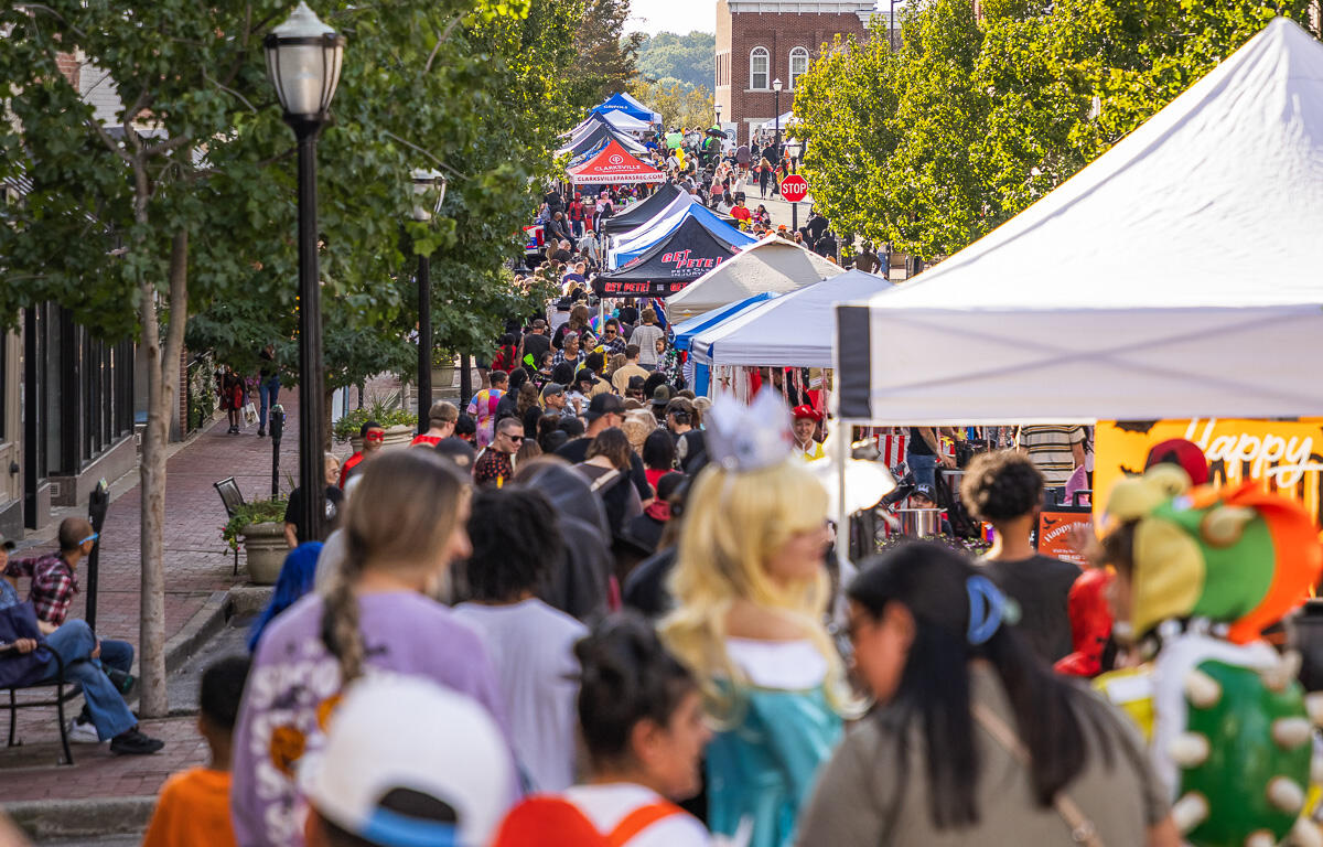 Fright on Franklin in Downtown Clarksville, TN, on October 24, 2026 (Wesley Irvin).