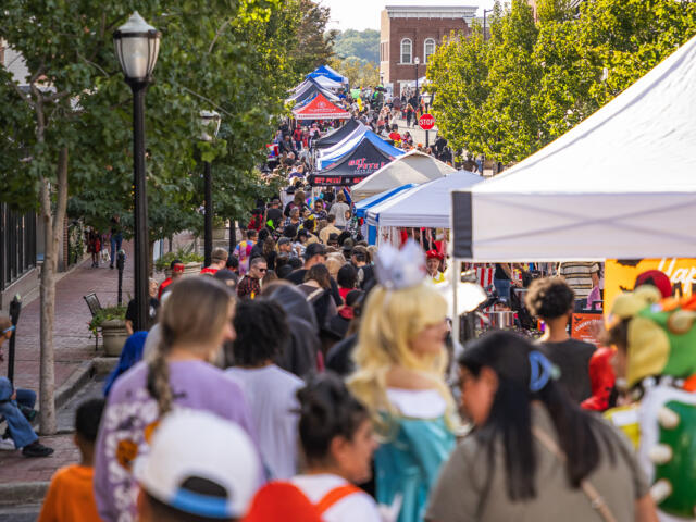 Fright on Franklin in Downtown Clarksville, TN, on October 24, 2026 (Wesley Irvin).