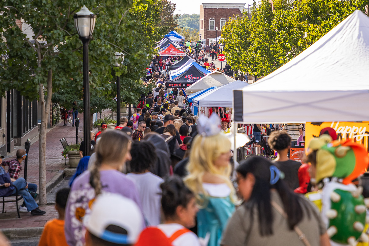 Fright on Franklin in Downtown Clarksville, TN, on October 24, 2026 (Wesley Irvin).