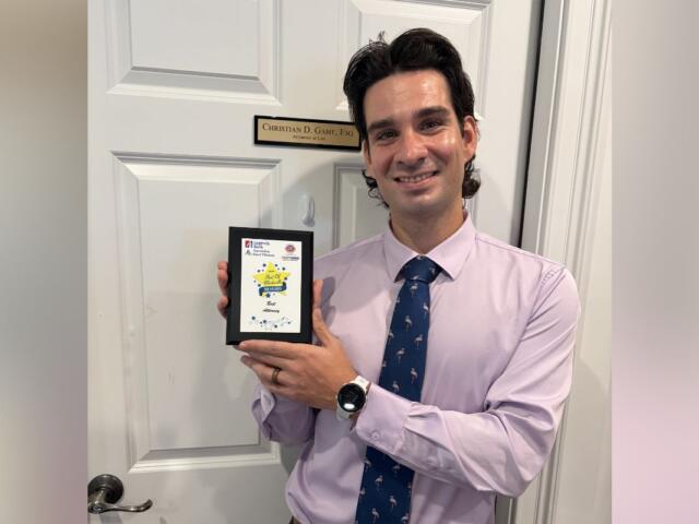 Christian D. Game, Best Attorney winner in Best of Clarksville, in October 2026. (Contributed)