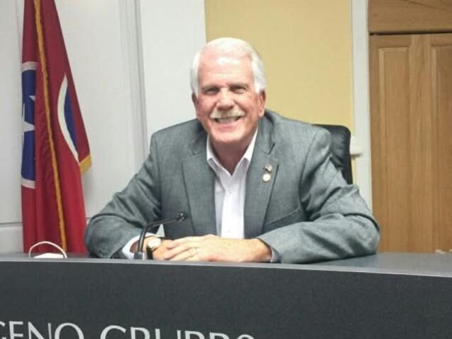 Geno Grubbs during his time representing Ward 7 on the Clarksville City Council. (Contributed)