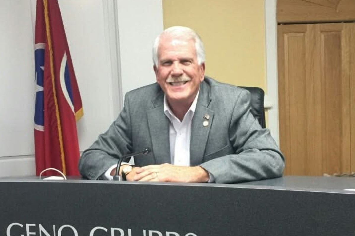 Geno Grubbs during his time representing Ward 7 on the Clarksville City Council. (Contributed)