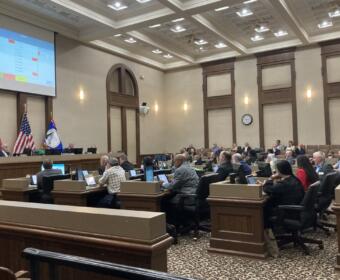 Montgomery County Commission meeting held on Oct. 19, 2026. (Christian Brown)