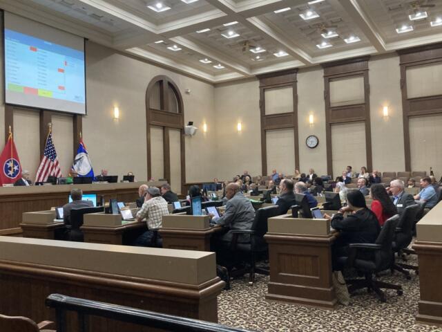 Montgomery County Commission meeting held on Oct. 19, 2026. (Christian Brown)