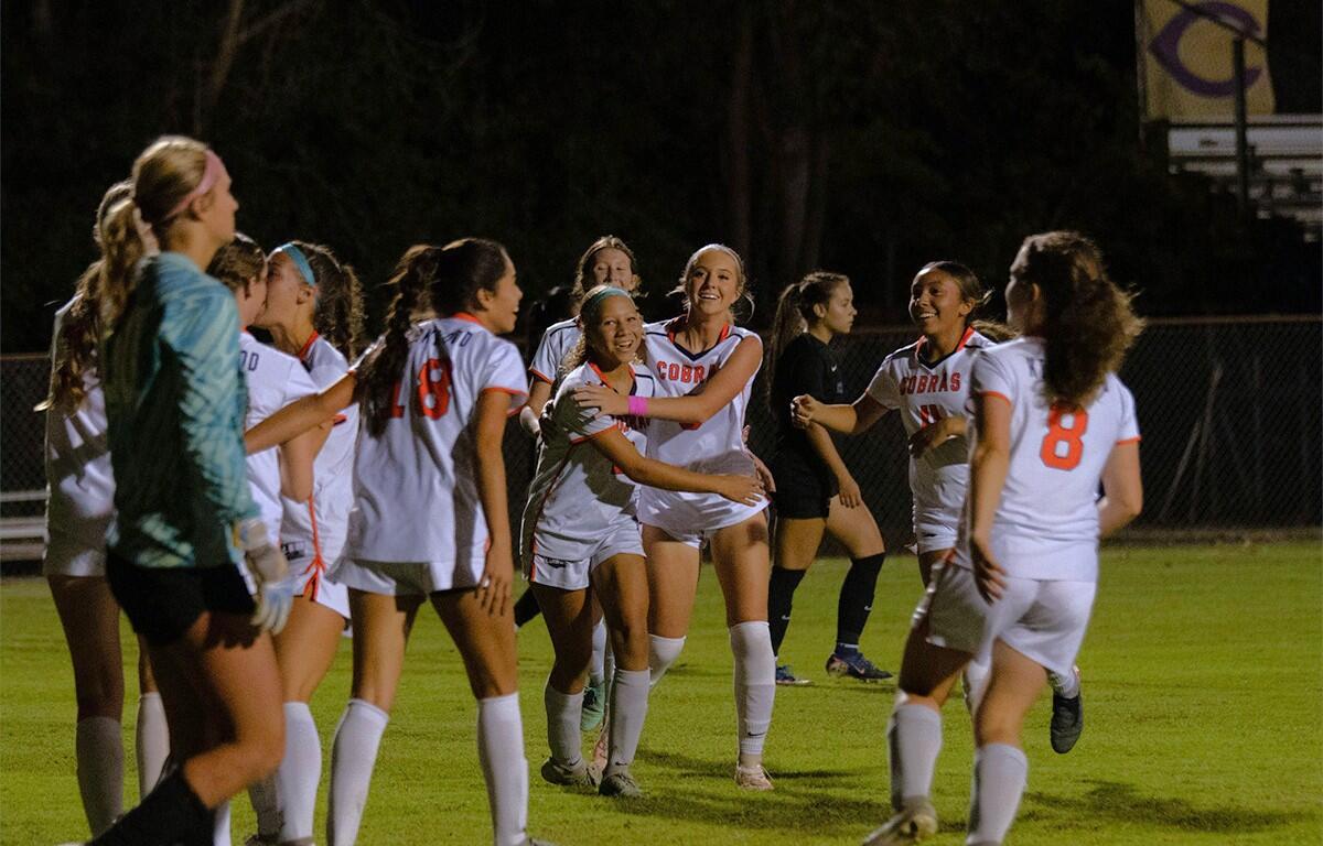 Kirkwood girls’ soccer downed Clarksville High 4-1 for their first Region 7-3A title. (Patrick Smith)