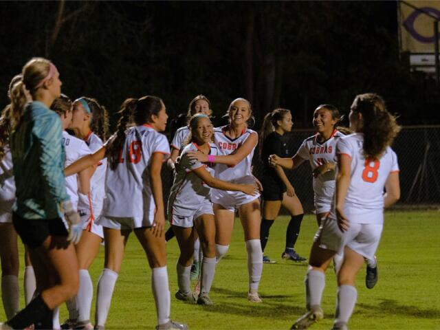 Kirkwood girls’ soccer downed Clarksville High 4-1 for their first Region 7-3A title. (Patrick Smith)