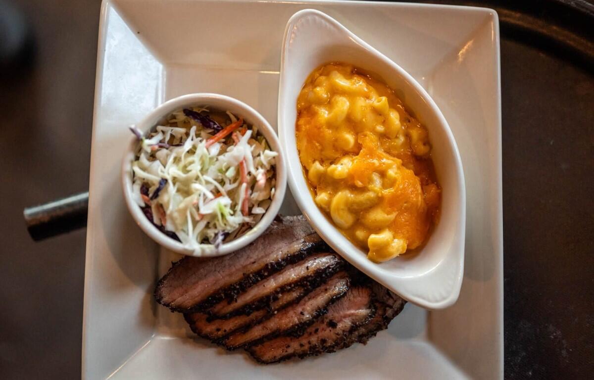 Brisket at Whiskey Bravo Southern Kitchen and Smokehouse. (Contributed)