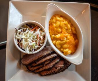 Brisket at Whiskey Bravo Southern Kitchen and Smokehouse. (Contributed)
