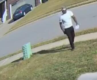 Surveillance image of a possible suspect in a burglary on Andersonville Drive on Oct. 24, 2026. (CPD, contributed)