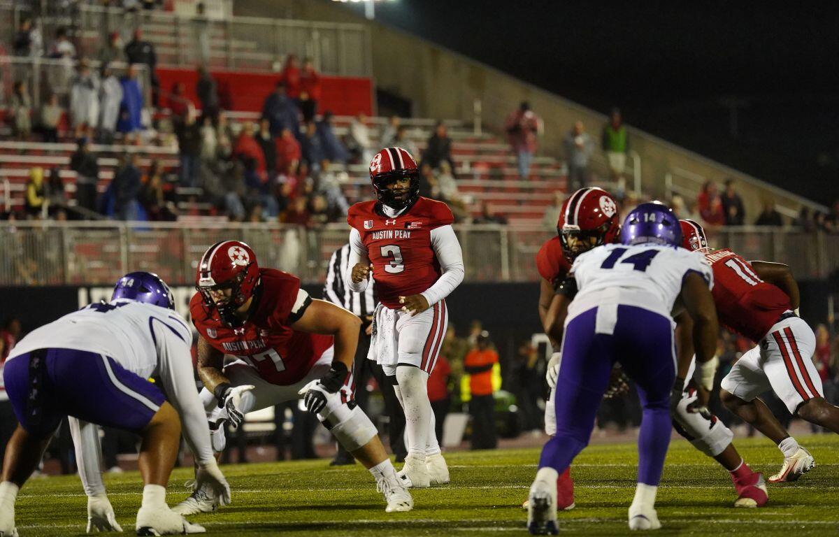 Austin Peay dropped a heartbreaker to Tarleton State at Fortera Stadium on October 10, 2026. (Kylan Warren, APSU Athletics)
