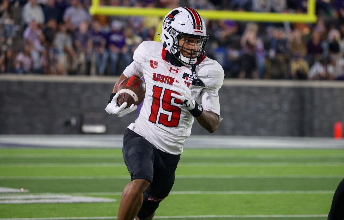 Austin Peay took down North Alabama on Saturday, October 24, 2026. (Knox Rives, Austin Peay Athletics.)