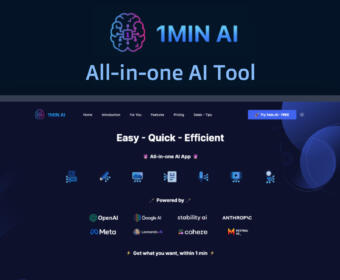 1min.AI Lifetime Plan Offers AI Writing, Image and Video Tools for $69.97