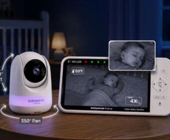Get a two-camera baby monitor with a 1,000-foot range for $99.99